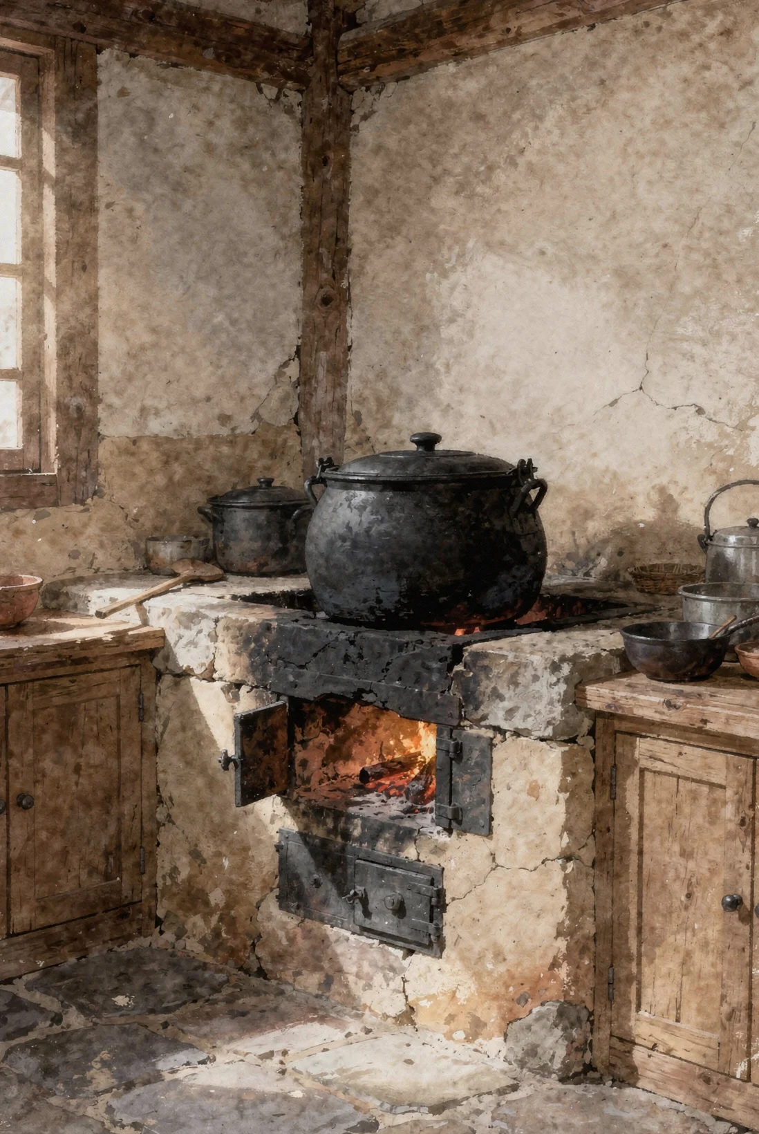 Embers Under the Iron Pot