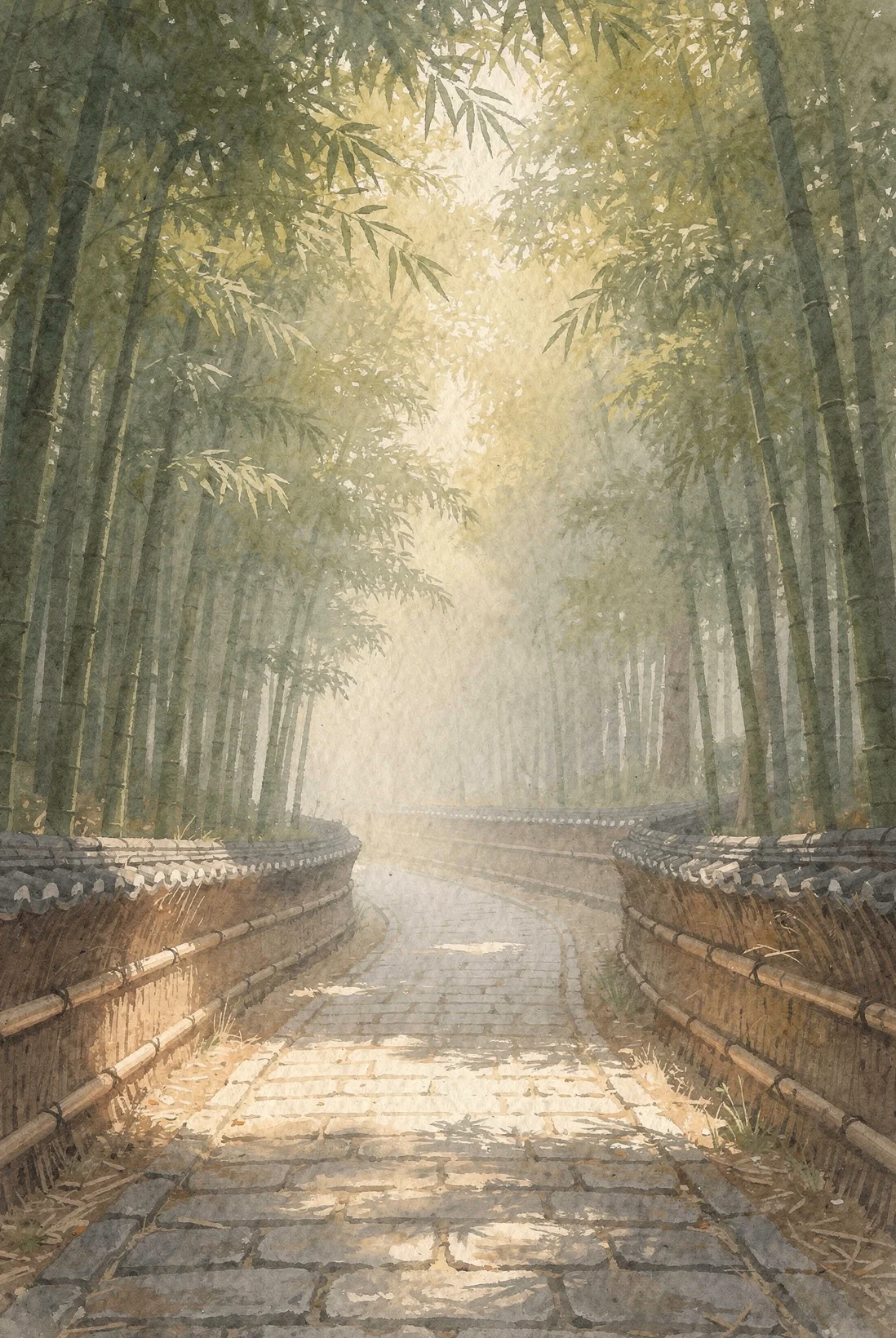 Light Through the Bamboo