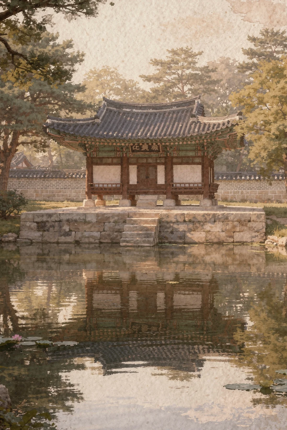 The Pond Draws It Twice