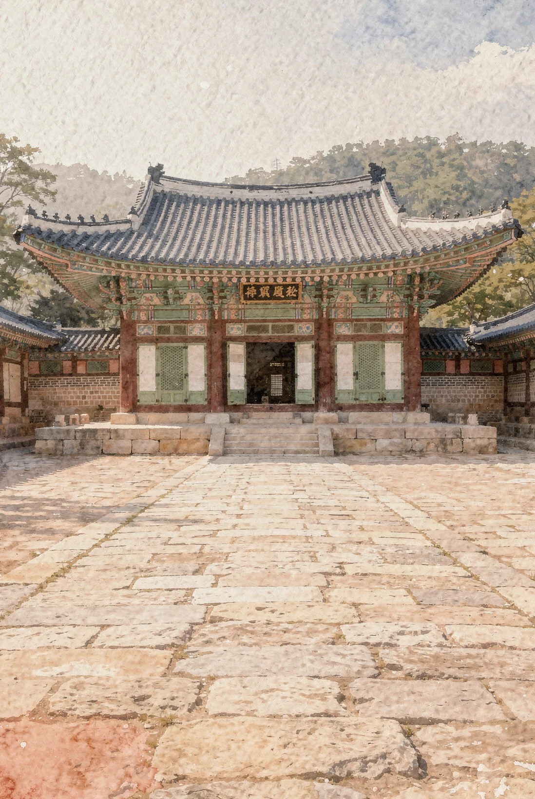 The Courtyard Before the Hall
